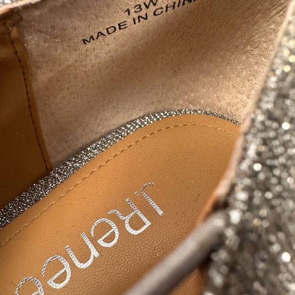 J. Renee Varshee Glitter Pump Sz 13W - Picture 3 of 6